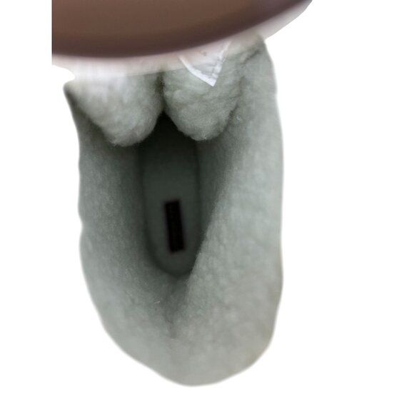 London Fog Girls Snow Boot, Size 5 Insulated With Fur Lining Pink & Brown - Picture 9 of 9